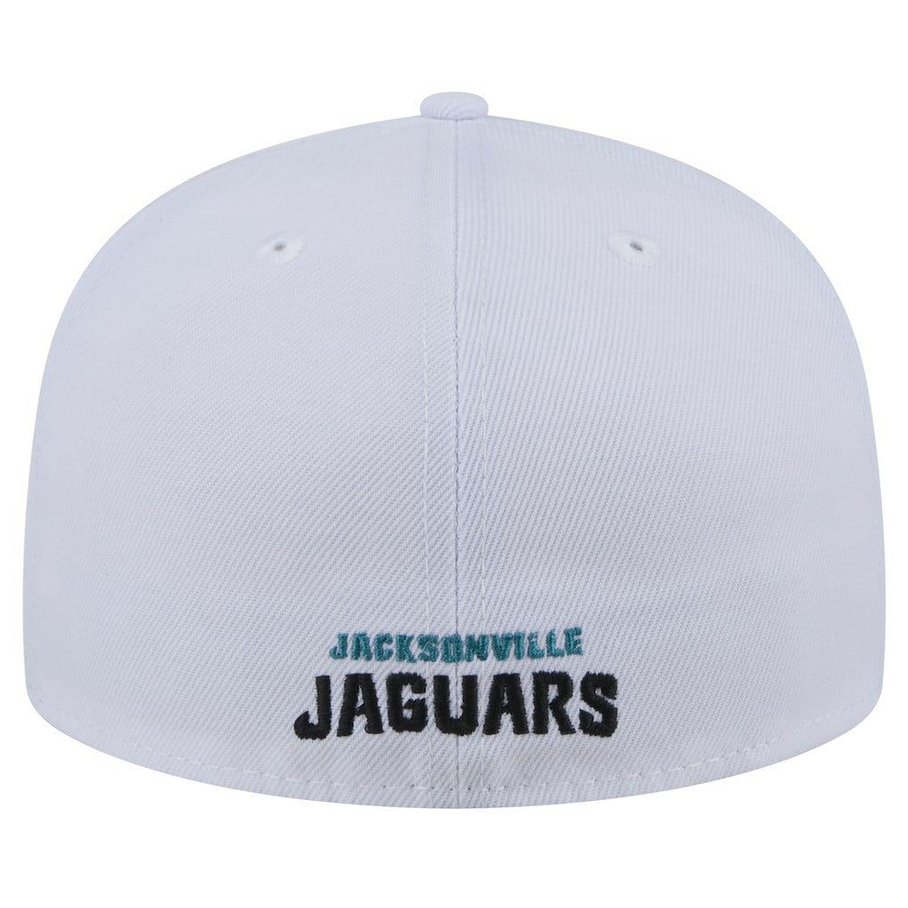 Throwback Logo Omaha 59FIFTY Fitted Hat - Jacksonville Jaguars