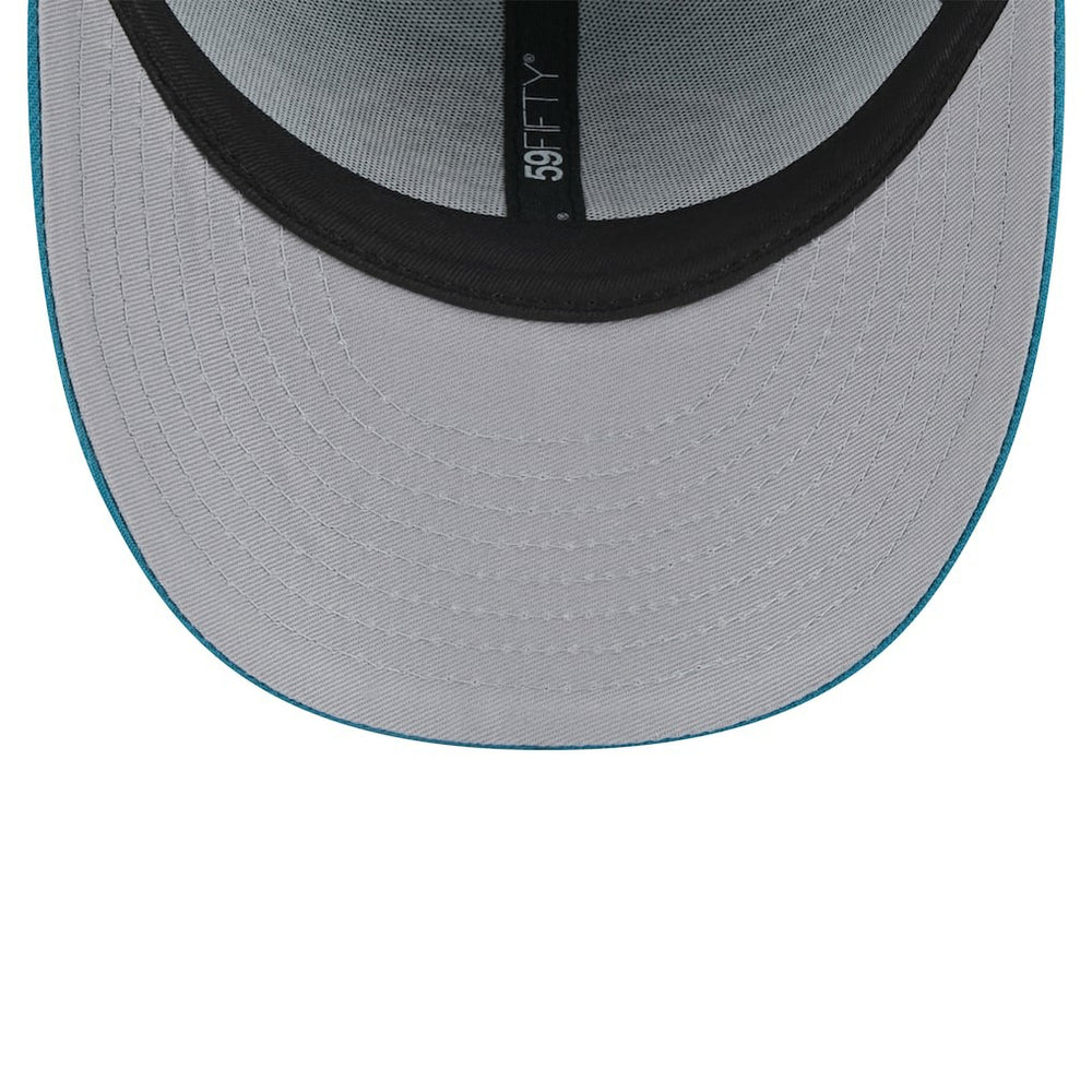 Throwback Logo Omaha Low Profile 59FIFTY Fitted Hat - Jacksonville Jaguars