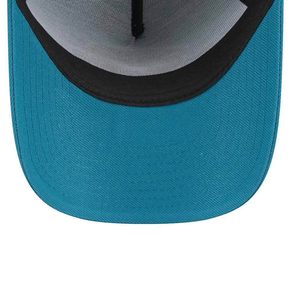 Throwback Logo Standard A-Frame 9FORTY Adjustable Hat - Jacksonville Jaguars
