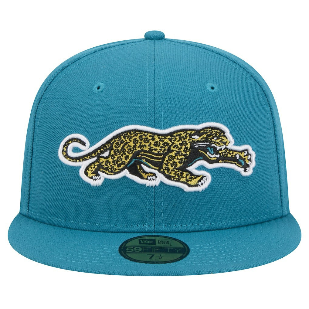 Throwback Crawl Omaha 59FIFTY Fitted Hat - Jacksonville Jaguars