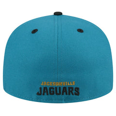 Throwback Crawl Flipside Two-Tone 59FIFTY Fitted Hat - Jacksonville Jaguars