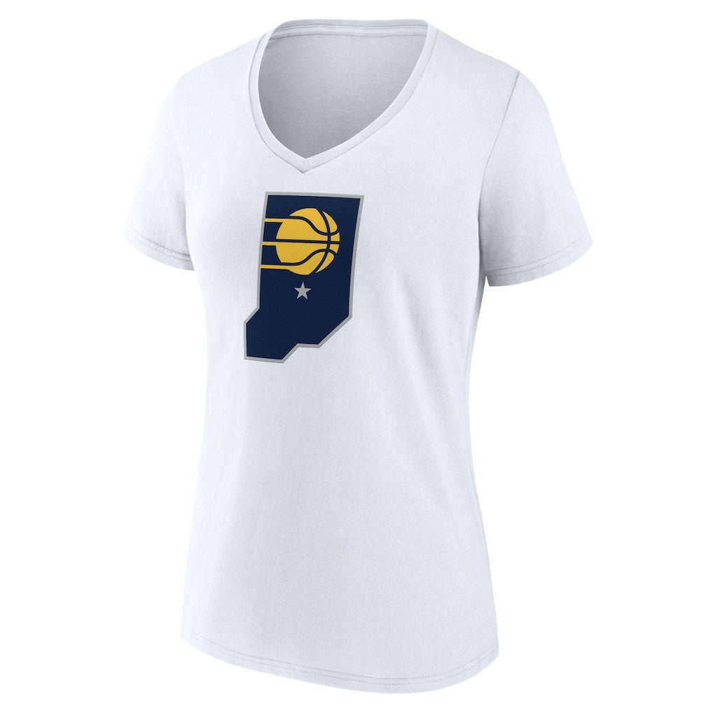 NBA Indiana Pacers Women's Alternate Logo V-Neck T-Shirt