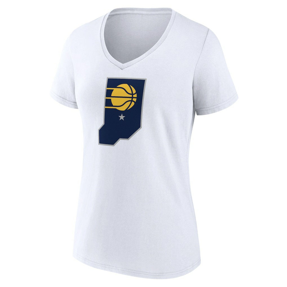 NBA Indiana Pacers Women's Alternate Logo V-Neck T-Shirt
