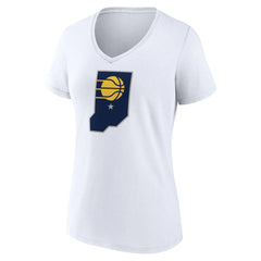 NBA Indiana Pacers Women's Alternate Logo V-Neck T-Shirt