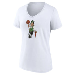 NBA Boston Celtics Women's Alternate Logo V-Neck T-Shirt