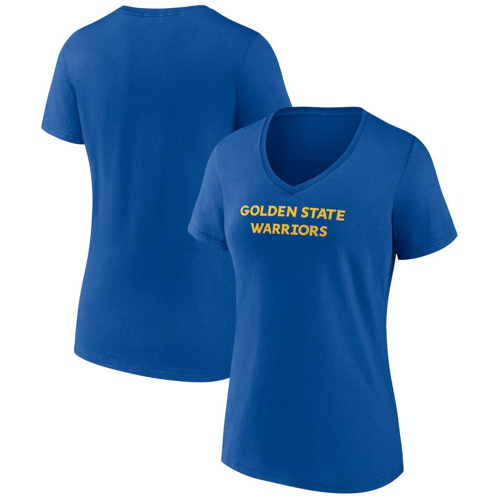 NBA Golden State Warriors Women's Wordmark Team V-Neck T-Shirt sale