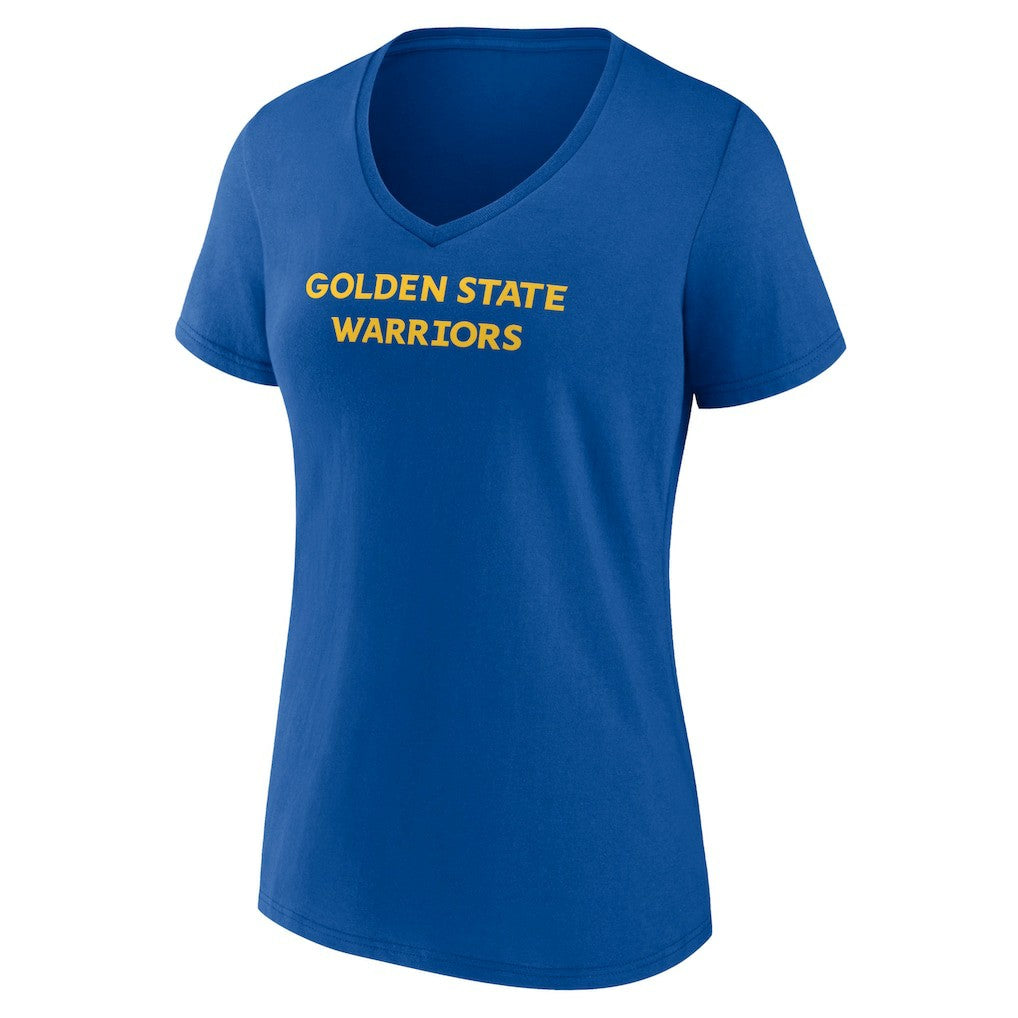 NBA Golden State Warriors Women's Wordmark Team V-Neck T-Shirt sale