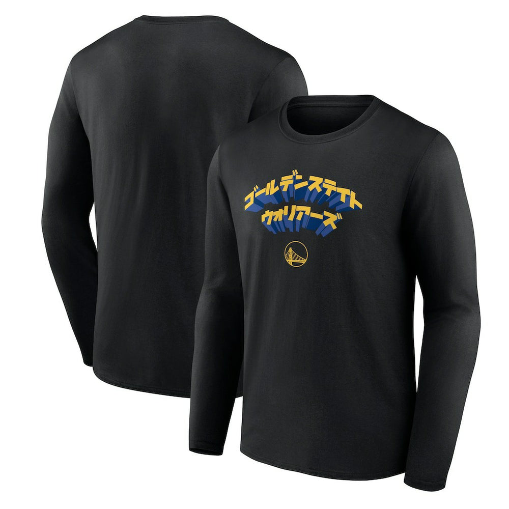 NBA Golden State Warriors Japanese Heritage Long Sleeve T-Shirt sale