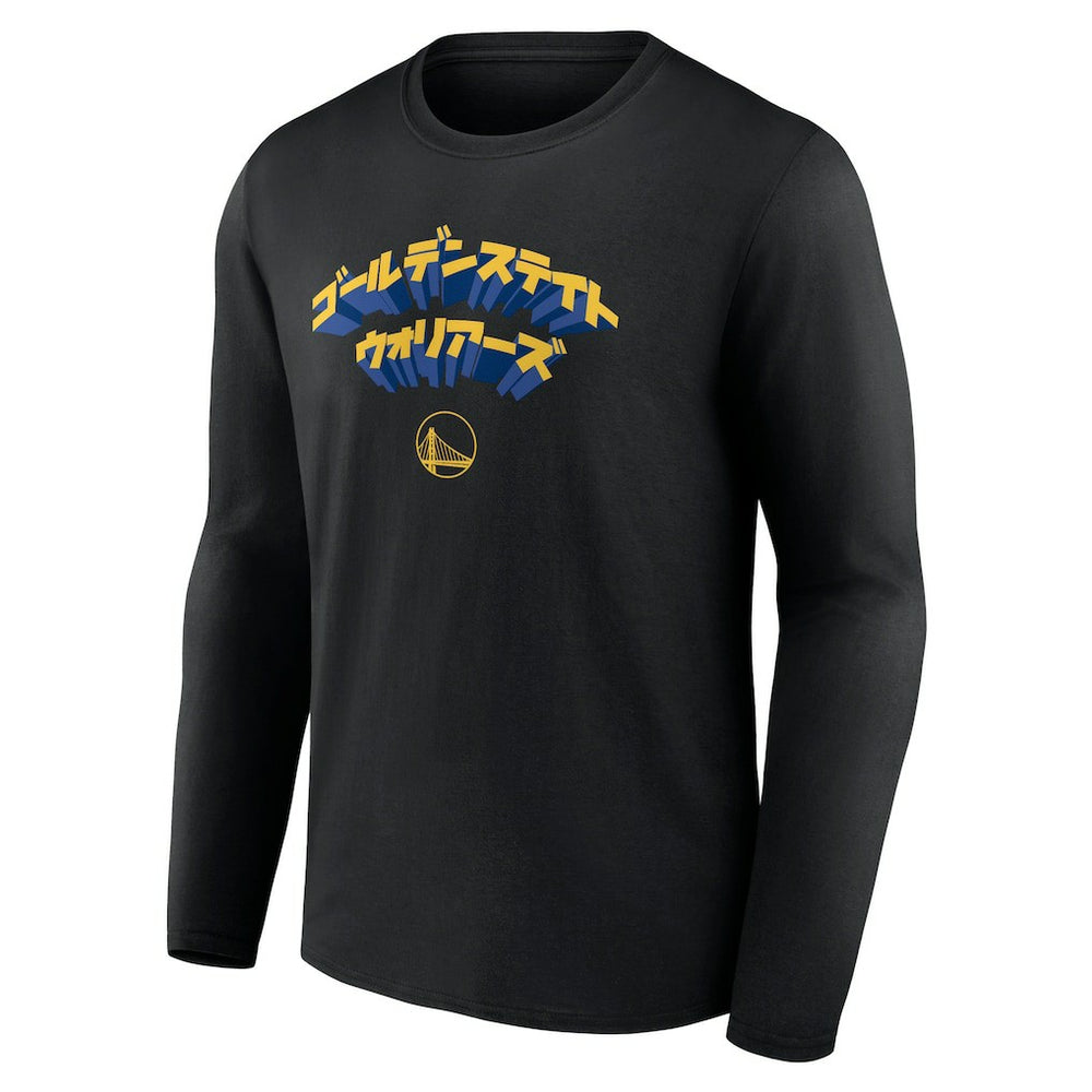 NBA Golden State Warriors Japanese Heritage Long Sleeve T-Shirt sale