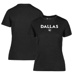 NHL Black Dallas Stars Levelwear Women's Maddox City Capsule T-Shirt