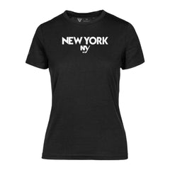 NHL Black New York Islanders Levelwear Women's Maddox City Capsule T-Shirt