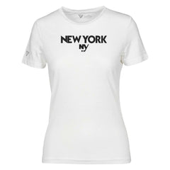 NHL White New York Islanders Levelwear Women's Maddox City Capsule T-Shirt