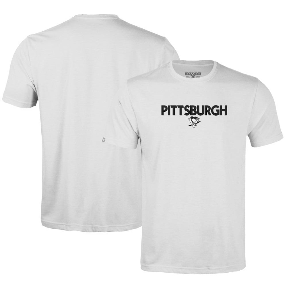 NHL White Pittsburgh Penguins Levelwear Richmond City Capsule T-Shirt