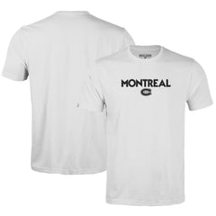 NHL White Montreal Canadiens Levelwear Richmond City Capsule T-Shirt