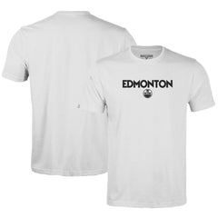 NHL White Edmonton Oilers Levelwear Richmond City Capsule T-Shirt