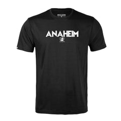 NHL Black Anaheim Ducks Levelwear Richmond City Capsule T-Shirt