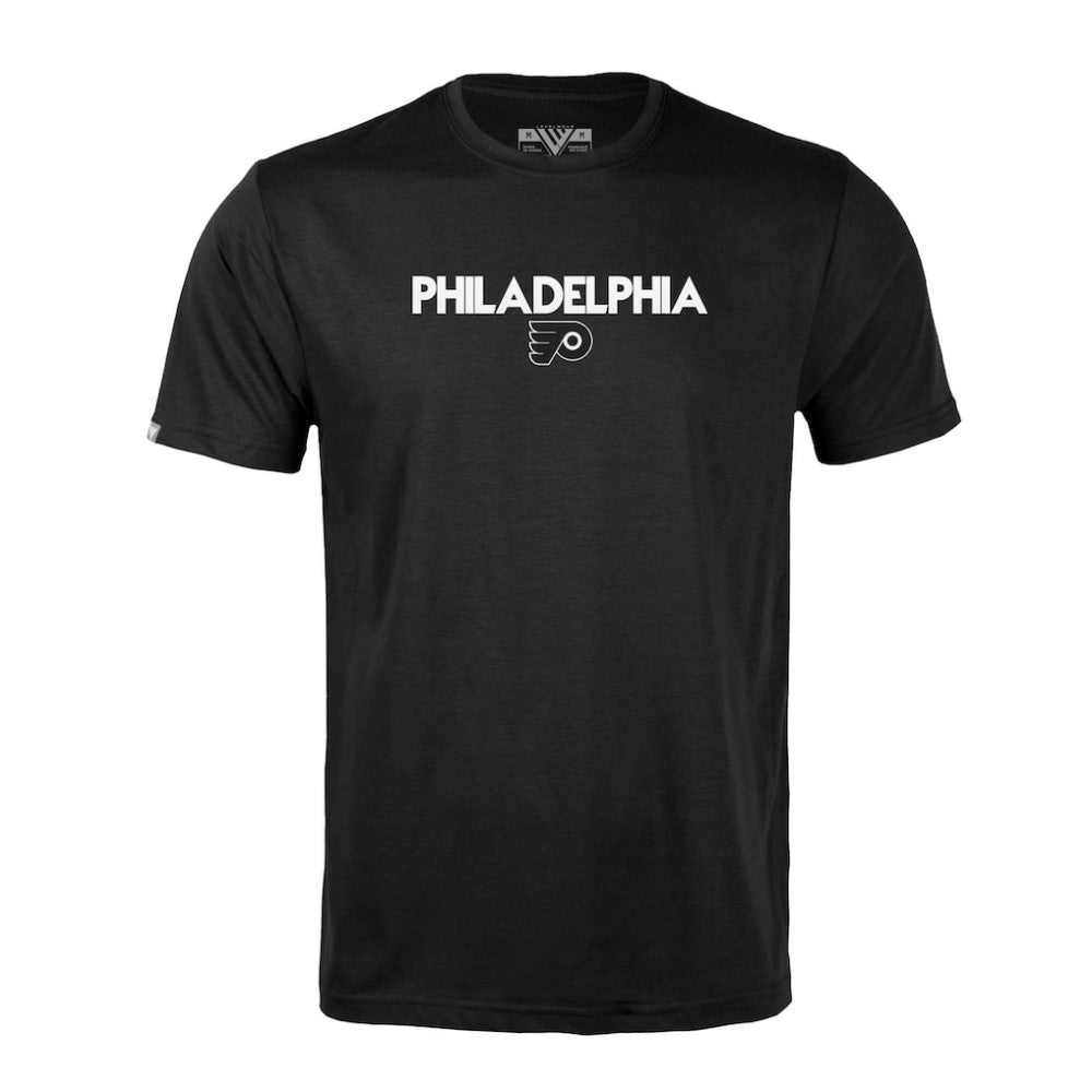 NHL Black Philadelphia Flyers Levelwear Richmond City Capsule T-Shirt