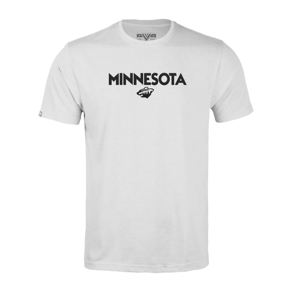 NHL White Minnesota Wild Levelwear Richmond City Capsule T-Shirt