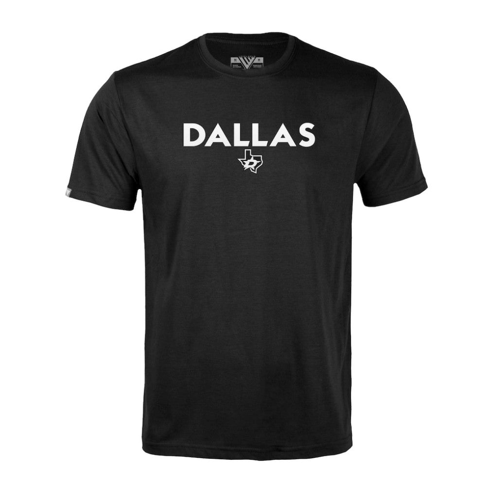 NHL Black Dallas Stars Levelwear Richmond City Capsule T-Shirt