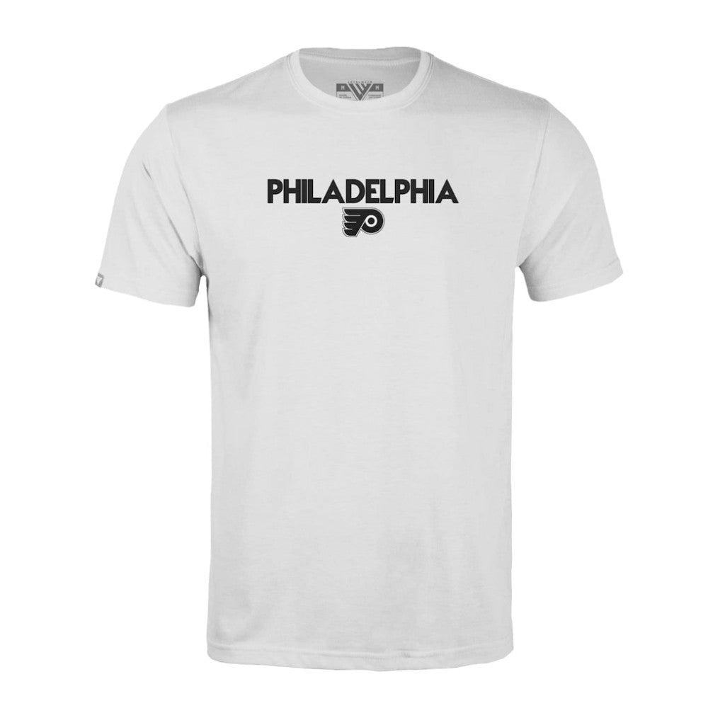 NHL White Philadelphia Flyers Levelwear Richmond City Capsule T-Shirt