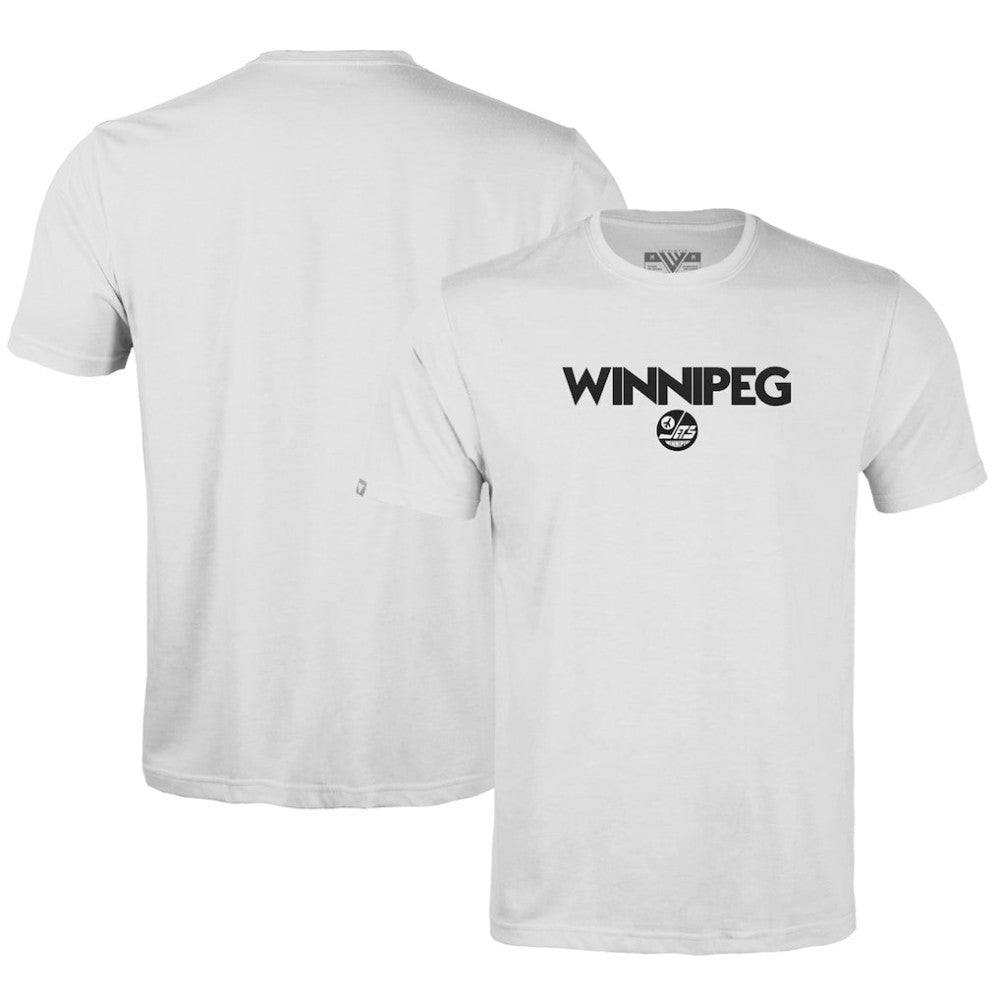NHL White Winnipeg Jets Levelwear Richmond City Capsule T-Shirt