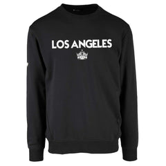 NHL Black Los Angeles Kings Levelwear Zane City Capsule Pullover Sweatshirt