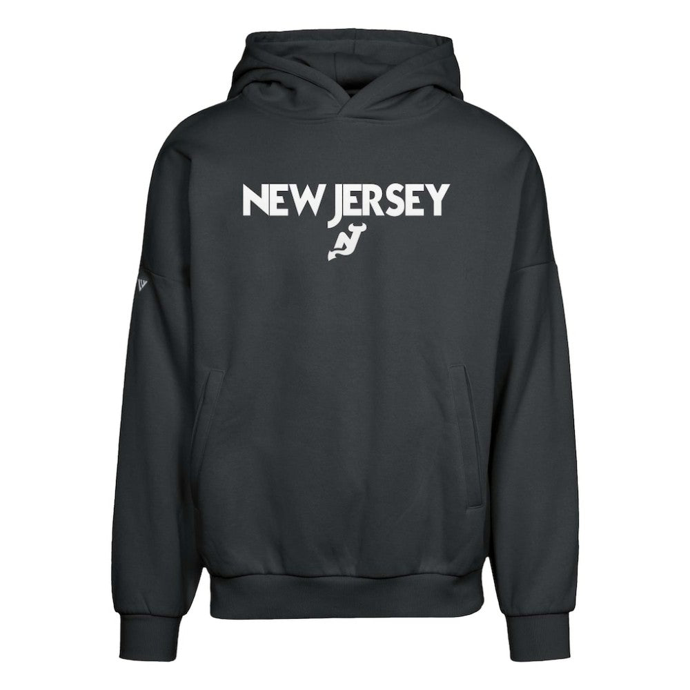 NHL Black New Jersey Devils Levelwear Contact City Capsule Pullover Hoodie