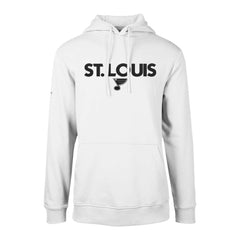 NHL White St. Louis Blues Levelwear Podium City Capsule Pullover Hoodie