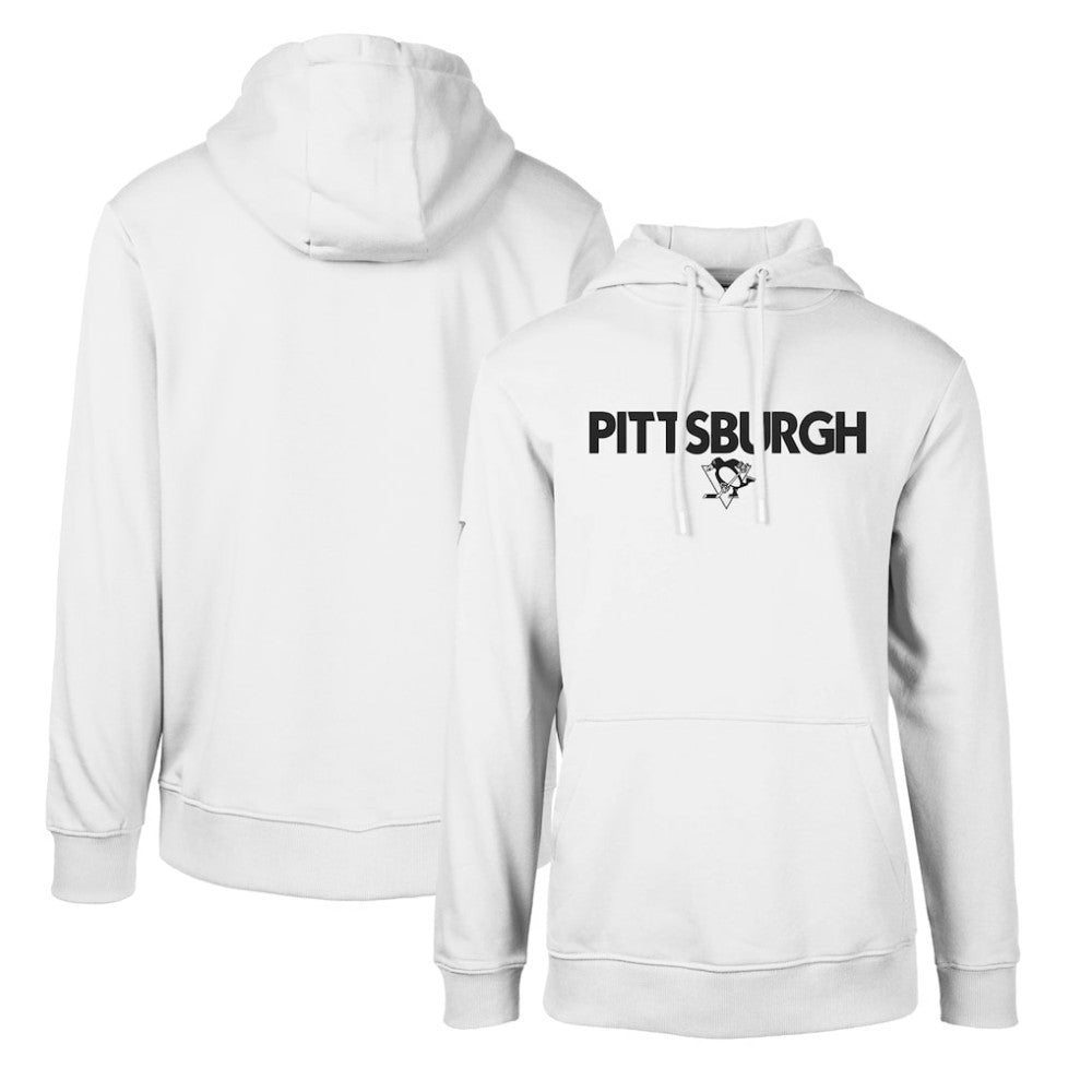 NHL White Pittsburgh Penguins Levelwear Podium City Capsule Pullover Hoodie