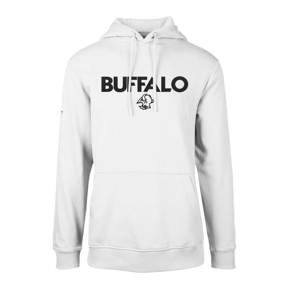 NHL White Buffalo Sabres Levelwear Podium City Capsule Pullover Hoodie