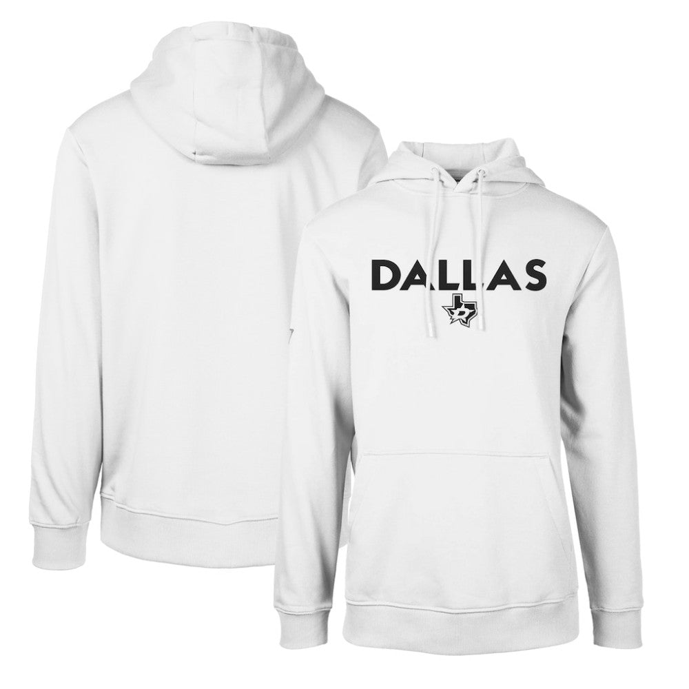 NHL White Dallas Stars Levelwear Podium City Capsule Pullover Hoodie