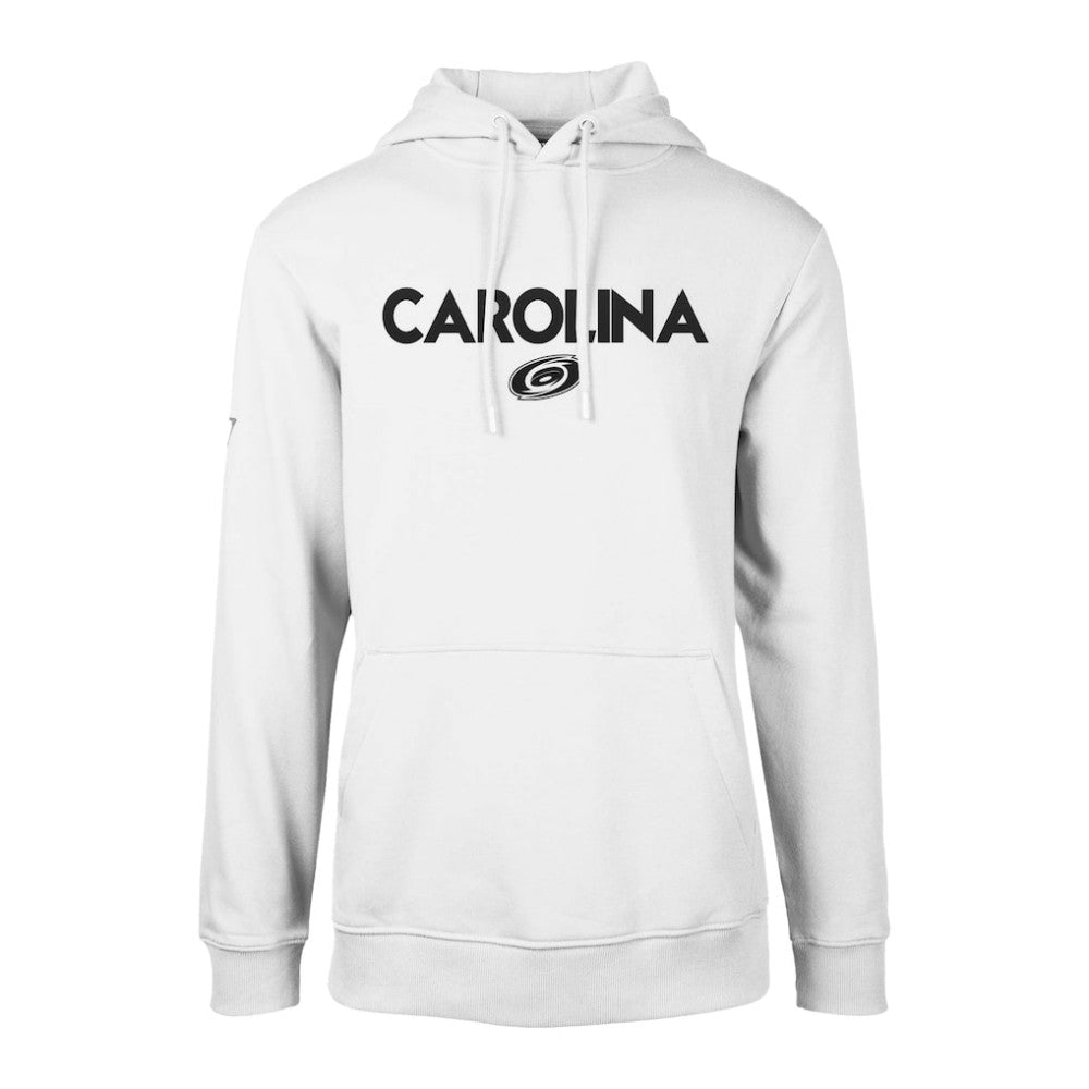 NHL White Carolina Hurricanes Levelwear Podium City Capsule Pullover Hoodie