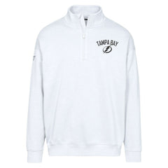NHL White Tampa Bay Lightning Levelwear Murray City Capsule Quarter-Zip Sweatshirt