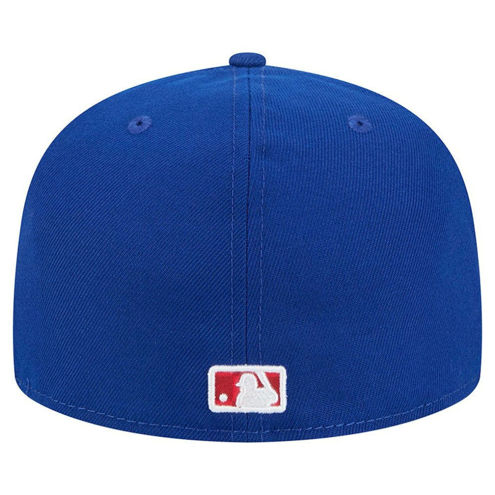 MLB Chicago Cubs New Era Checkered Undervisor 59FIFTY Fitted Hat