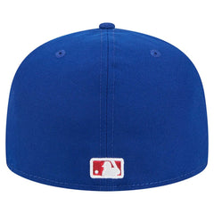 MLB Chicago Cubs New Era Checkered Undervisor 59FIFTY Fitted Hat