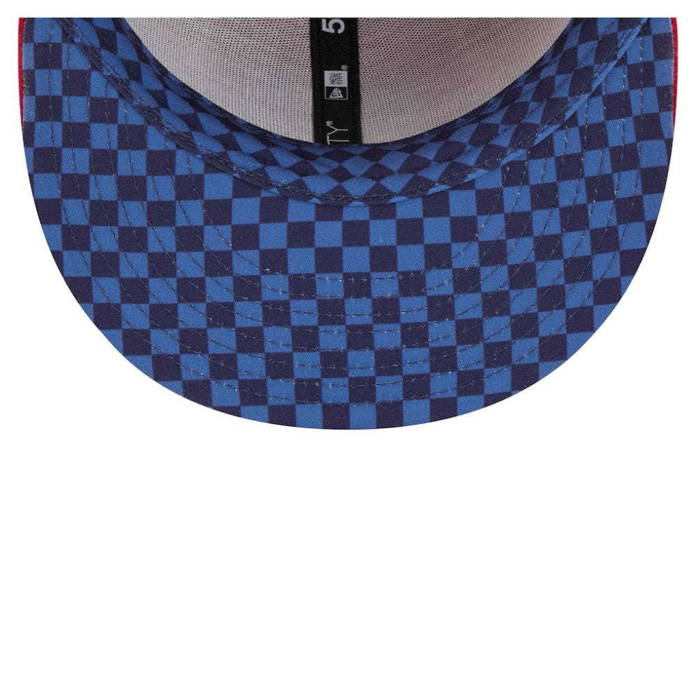 MLB Washington Nationals New Era Checkered Undervisor 59FIFTY Fitted Hat
