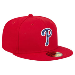 MLB Philadelphia Phillies New Era Checkered Undervisor 59FIFTY Fitted Hat