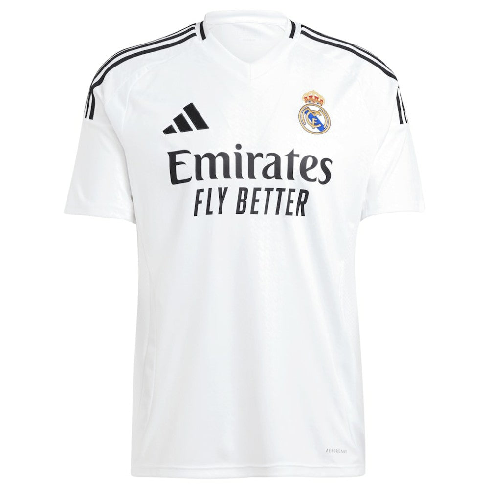 Real Madrid 2024/25 Home Replica Custom Jersey - Adidas White