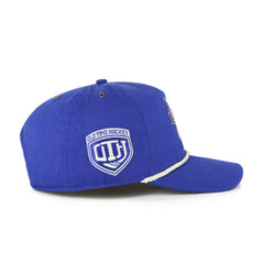 NHL Blue New York Rangers '47 Old Time Hockey Rafter Sure Shot Hitch Adjustable Hat