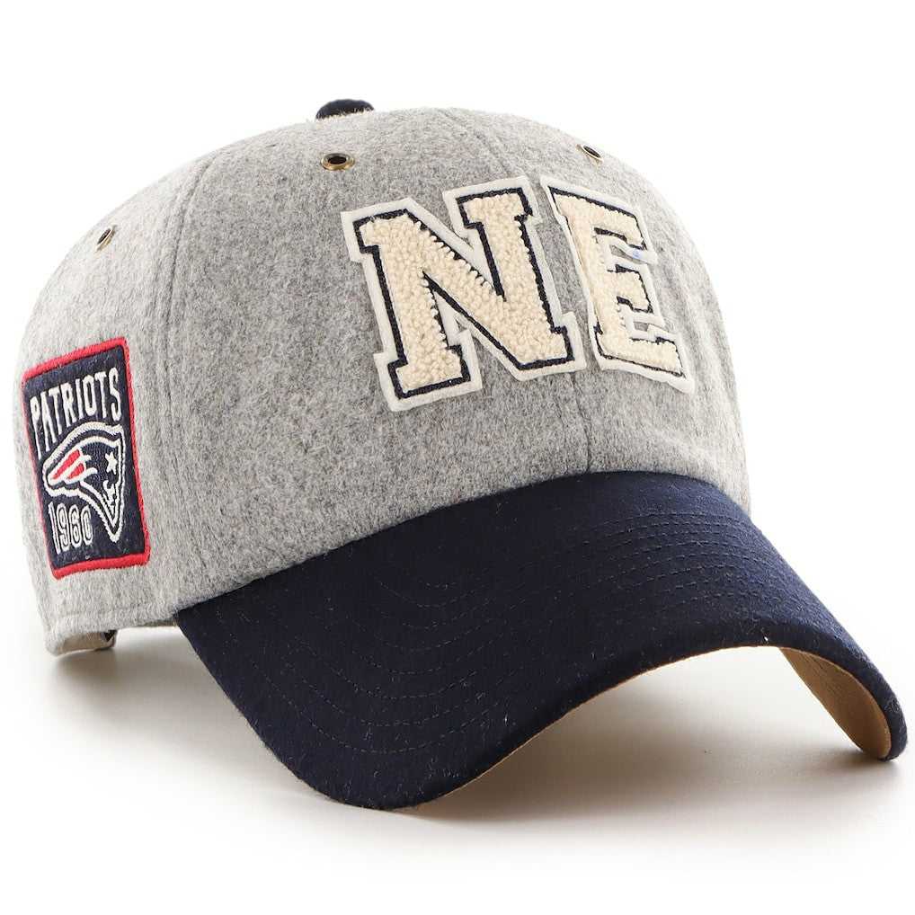 Stoney Clover Lane x '47 Unisex Block Clean Up Adjustable Hat - New England Patriots