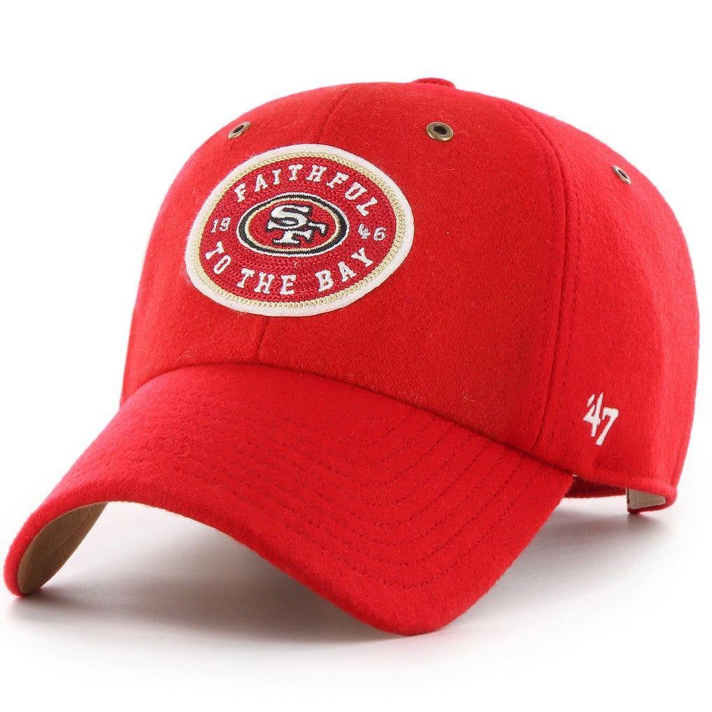 Stoney Clover Lane x '47 Unisex Field Goal Clean Up Adjustable Hat - San Francisco 49ers