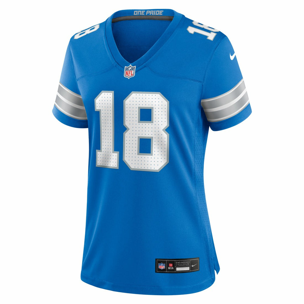 Isaac TeSlaa  Women's Game Player Jersey - Detroit Lions