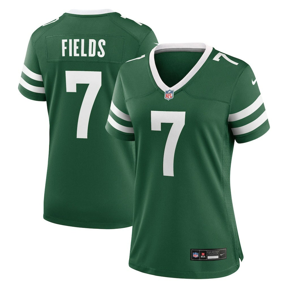 Justin Fields  Women's Game Jersey - New York Jets