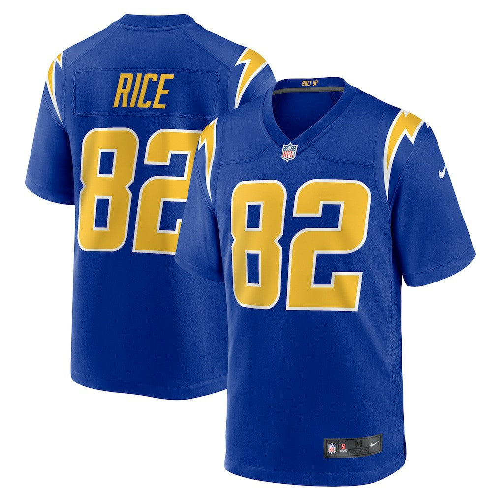 Brenden Rice  2nd Alternate Game Player Jersey - Los Angeles Chargers