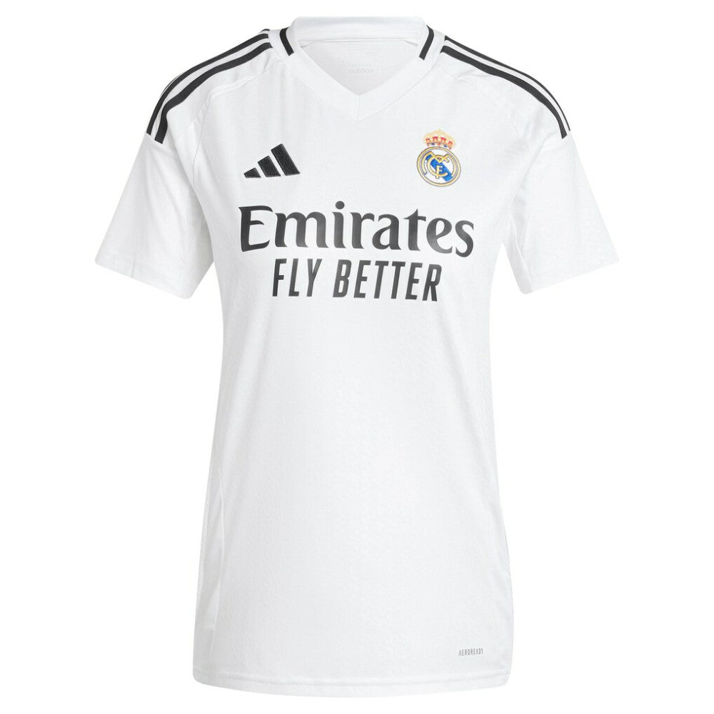 Real Madrid Women's 2024/25 Home Replica Custom Jersey - Adidas White
