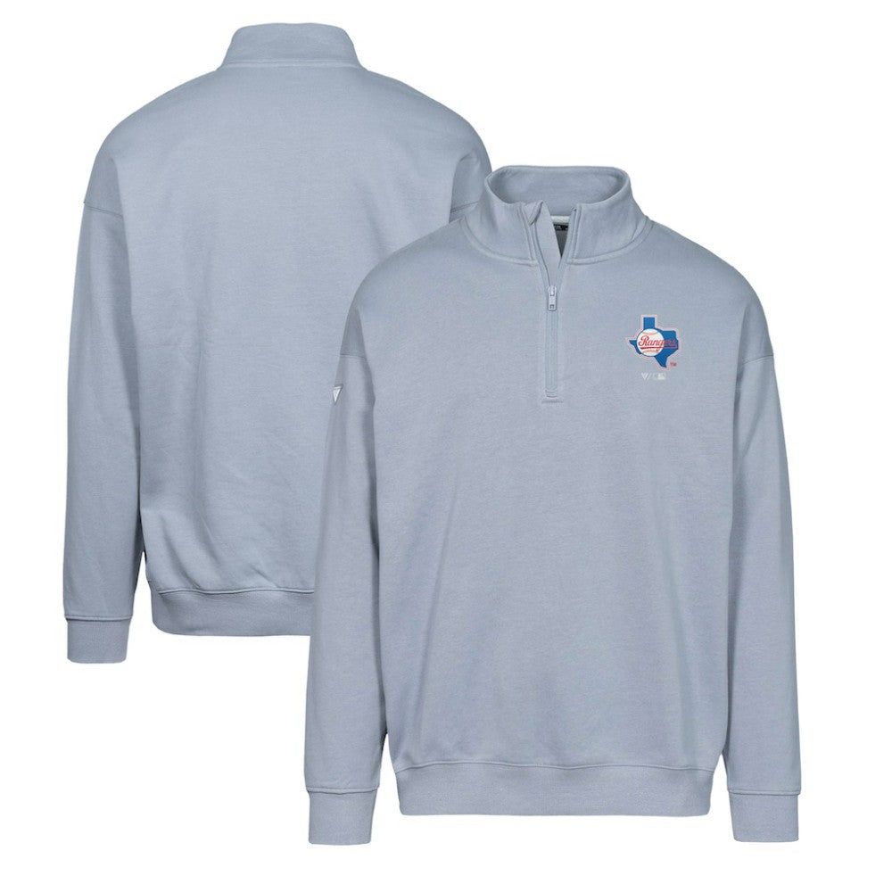 MLB Texas Rangers Levelwear Murray Core Logo Quarter-Zip Pullover Top