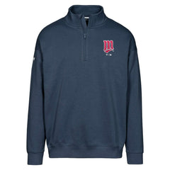 MLB Minnesota Twins Levelwear Murray Core Logo Quarter-Zip Pullover Top