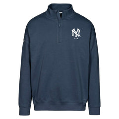 MLB New York Yankees Levelwear Murray Core Logo Quarter-Zip Pullover Top