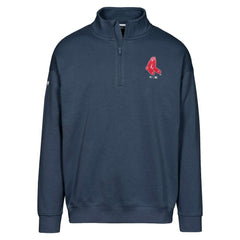 MLB Boston Red Sox Levelwear Murray Core Logo Quarter-Zip Pullover Top