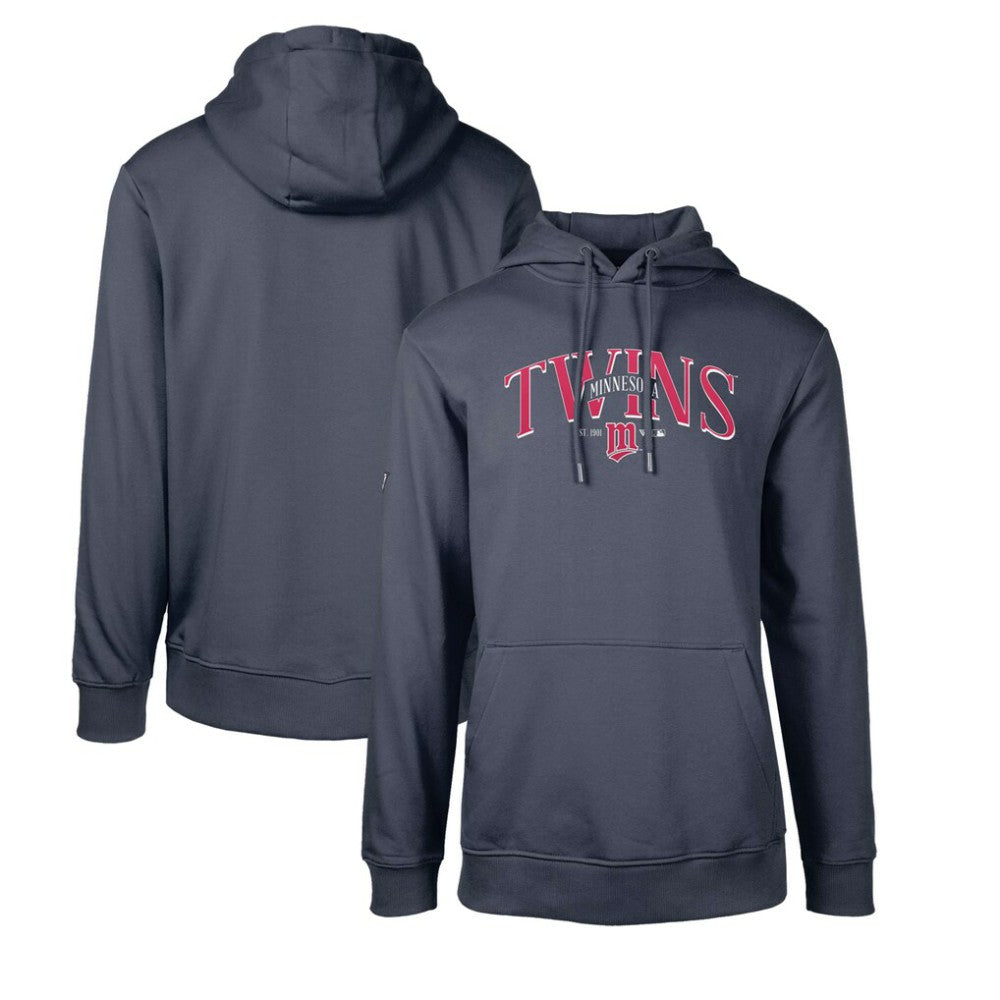 MLB Minnesota Twins Levelwear Cooperstown Collection Podium Retro Spellout Pullover Hoodie